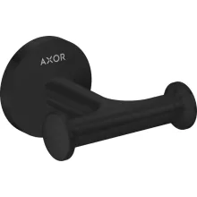   Axor Universal Circular két kampós törölközőtartó matt fekete 42812670