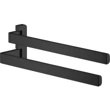   Axor Universal dupla törölközőtartó, matt fekete 42821670