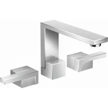   Axor Edge 3 lyukú mosdócsaptelep, gyémánt csiszolású, króm 46051000