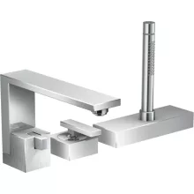   Axor Edge 3 lyukú kádcsaptelep, gyémánt csiszolással, króm 46431000
