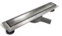 Balneo 360 inox lineáris padlóösszefolyó szifonnal 90 cm, rozsdamentes acél kivitelben.