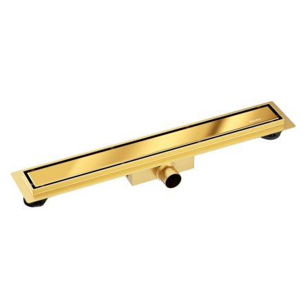 Balneo Duplex Next Mirror Gold lineáris padlólefolyó 70 cm csempézhető, arany A0101080102-2
