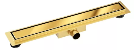 Balneo Duplex Next Mirror Gold lineáris padlólefolyó 70 cm csempézhető, arany A0101080102-2 – BAL-A01010801022