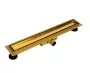Balneo Duplex Next Mirror Gold lineáris padlólefolyó 70 cm csempézhető, arany A0101080102-2 – BAL-A01010801022