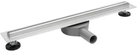 Balneo Slim & Low ProLine Inox lineáris padlólefolyó, króm kivitelben, 70 cm hosszban