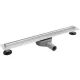 Balneo Slim & Low ProLine Inox lineáris padlólefolyó, króm kivitelben, 70 cm hosszban