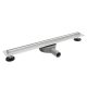 Balneo Slim & Low ProLine Inox lineáris padlólefolyó 80 cm, króm A0401010201-3