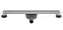 Balneo Slim & Low ProLine Inox lineáris padlólefolyó, króm kivitelben, 90 cm hosszban