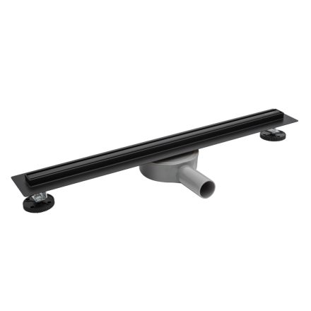 Balneo Slim & Low ProLine Black lineáris padlólefolyó 60 cm, matt fekete A0401020201-1