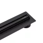 Balneo Slim & Low ProLine Black lineáris padlólefolyó, matt fekete kivitelben, 60 cm hosszban