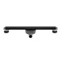 Balneo Slim & Low ProLine Black lineáris padlólefolyó, matt fekete kivitelben, 60 cm hosszban