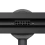 Balneo Slim & Low ProLine Black lineáris padlólefolyó, matt fekete kivitelben, 80 cm hosszban