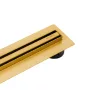 Balneo Slim & Low ProLine Gold lineáris padlólefolyó, arany kivitelben, 60 cm hosszban