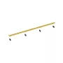 Balneo Slim & Low ProLine Gold lineáris padlólefolyó, arany kivitelben, 60 cm hosszban