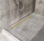 Balneo Slim & Low ProLine Gold lineáris padlólefolyó, arany kivitelben, 80 cm hosszban