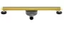 Balneo Slim & Low ProLine Gold lineáris padlólefolyó, arany kivitelben, 80 cm hosszban