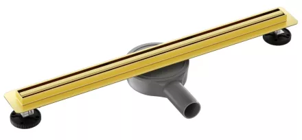 Balneo Slim & Low ProLine lineáris padlólfeolyó, arany kivitelben.