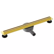 Balneo Slim & Low ProLine lineáris padlólefolyó 100 cm, arany kivitelben.