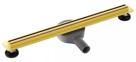 Balneo Slim & Low ProLine lineáris padlólefolyó 100 cm, arany kivitelben.