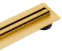 Balneo Slim & Low ProLine lineáris padlólefolyó 100 cm, arany kivitelben.