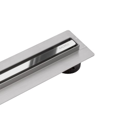 Balneo Slim & Low ProLine Inox lineáris padlólefolyó 60 cm, tükör króm A0401070201-1