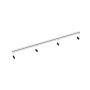 Balneo Slim & Low ProLine Inox lineáris padlólefolyó 60 cm, tükör króm A0401070201-1