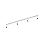 Balneo Slim & Low ProLine Inox lineáris padlólefolyó, tükör króm kivitelben, 60 cm hosszban