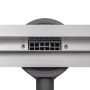 Balneo Slim & Low ProLine Inox lineáris padlólefolyó 60 cm, tükör króm A0401070201-1
