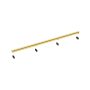 Balneo SLIM & LOW ProLine Mirror vékony rozsdamentes acél padlólefolyó szett 70 cm, tükör arany A0401080201-2