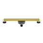 Balneo SLIM & LOW ProLine Mirror vékony rozsdamentes acél padlólefolyó szett 70 cm, tükör arany A0401080201-2