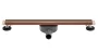 Balneo Slim & Low ProLine Inox lineáris padlólefolyó, réz kivitelben, 60 cm hosszban