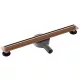 Balneo Slim & Low ProLine lineáris padlólefolyó 90 cm, réz kivitelben