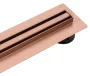 Balneo Slim & Low ProLine lineáris padlólefolyó 90 cm, réz kivitelben