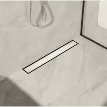 Balneo Wall&Floor Kétoldalas Inox lineáris fali lefolyó, rozsdamentes acél kivitelben, 60 cm hosszban