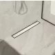 Balneo Wall&Floor Kétoldalas Inox lineáris fali lefolyó, rozsdamentes acél kivitelben, 60 cm hosszban