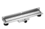 Balneo Wall&Floor Kétoldalas Inox lineáris fali lefolyó, rozsdamentes acél kivitelben, 60 cm hosszban