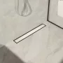 Balneo Wall&Floor kétoldalas Inox lineáris zuhanylefolyó 90 cm rozsdamentes acél kivitelben.