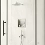 Balneo WALL-BOX One négyzet alakú süllyesztett polc LED világtással 30x30x10 cm, rozsdamentes acél B0101010109-1 – BAL-B01010101091