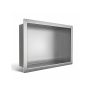 Balneo Wall Box One Inox süllyesztett polc 30x20x10 cm, króm B0101010110-1