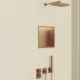 Balneo WALL-BOX One négyzet alakú süllyesztett polc LED világtással 30x30x10 cm, réz B0101040109-1 – BAL-B01010401091