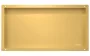 Balneo WALL-BOX keret nélküli süllyesztett fali polc 60x30x10 cm méretben, arany kivitelben