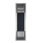 Balneo Wall-Box falba süllyesztett inox WC-papír tartó és tároló gun metal kivitelben, praktikus fürdőszobai megoldás