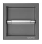 Balneo Wall-Box falba süllyeszthető 18 cm-es WC-papír tartó gun metal kivitelben, praktikus fürdőszobai kiegészítő