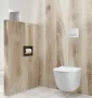 Balneo Wall-Box falba süllyeszthető 18 cm-es WC-papír tartó gun metal kivitelben, praktikus fürdőszobai kiegészítő