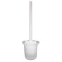 Balneo Wall Box L falba süllyeszthető Inox WC kefe tároló doboz push-open nyitással, balos/ matt fekete üveg B0401020505-02