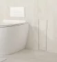 Balneo Wall Box L falba süllyeszthető WC kefe tároló doboz csempézhető előlappal és push-open nyitással