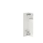 Balneo Wall Box L falba süllyeszthető Inox WC kefe tároló doboz push-open nyitással, balos/ fehér üveg B0401070505-02