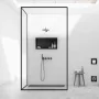 Balneo Duplex NEXT Black kétoldalas lineáris lefolyó 100 cm csempézhető matt fekete BLK1000N – SzaniterOnline