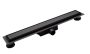 Balneo Duplex Next Black kétoldalas lineáris padlólefolyó 70 cm csempézhető, matt fekete BLK70N