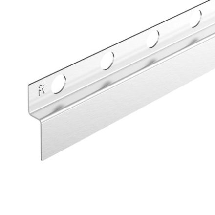 Balneo vágható inox lejtést beállító fali szegélyléc 170 cm, jobbos/króm D0101010101-2 